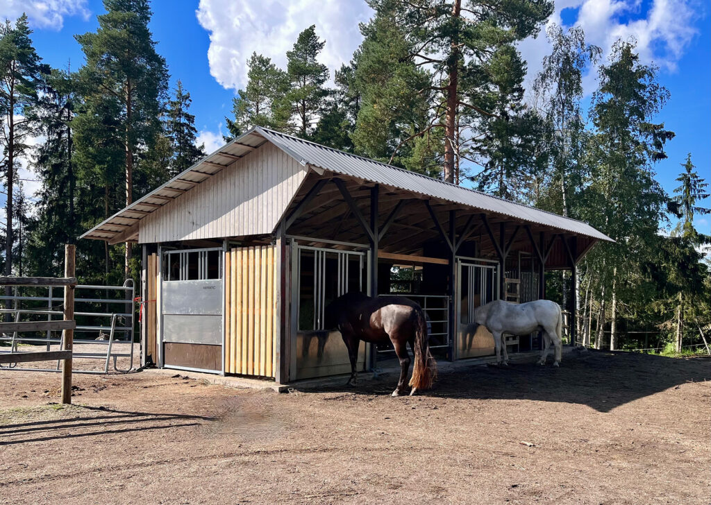 Haymatic module pihatossa